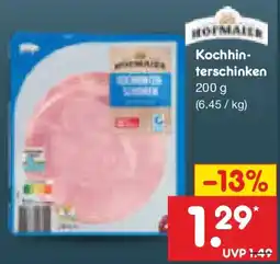 Netto Marken-Discount HOFMAIER Kochhinterschinken Angebot