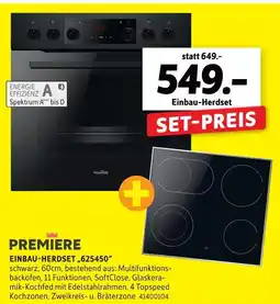 SCONTO Premiere einbau-herdset 625450 Angebot