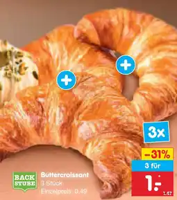 Netto Marken-Discount Backstube buttercroissant Angebot