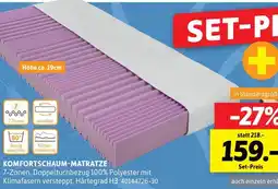 SCONTO Komfortschaum-matratze Angebot
