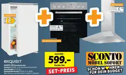 SCONTO Exquisit geräte-set Angebot