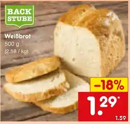 Netto Marken-Discount Backstube weißbrot Angebot