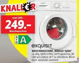 SCONTO Exquisit waschmaschine wa6110-020a Angebot