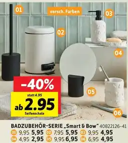 SCONTO Badzubehör-serie „smart & bow“ Angebot