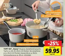 SCONTO Khg topf-set hanna Angebot