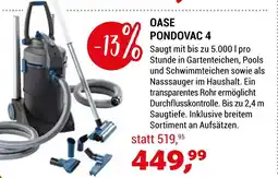 Zookauf Oase pondovac 4 teichsauger Angebot