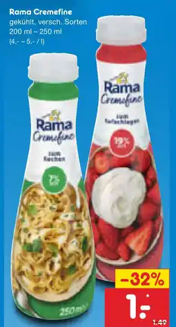 Netto Marken-Discount Rama cremfine Angebot