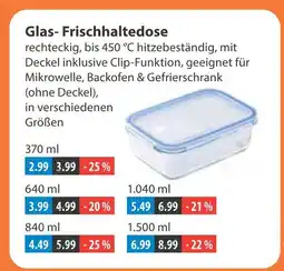 V Markt Glas-frischhaltedose Angebot