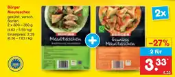 Netto Marken-Discount Bürger maultaschen Angebot