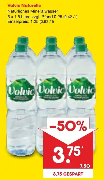 Netto Marken-Discount Volvic naturelle Angebot