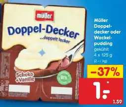 Netto Marken-Discount Müller doppel-decker oder wackelpudding Angebot