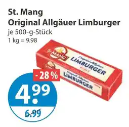 V Markt St. mang original allgäuer limburger Angebot