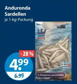 V Markt Anduronda sardellen Angebot