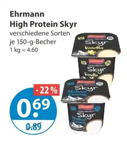 V Markt Ehrmann high protein skyr Angebot