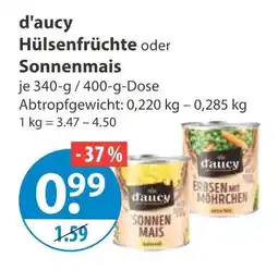 V Markt D'aucy hülsenfrüchte Angebot