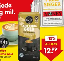 Netto Marken-Discount Cafet caffe crema gold Angebot