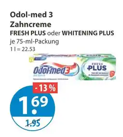 V Markt Odol-med 3 fresh plus Angebot