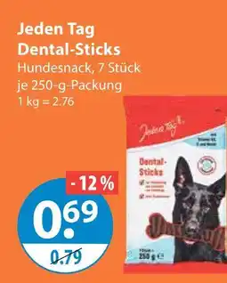 V Markt Jeden tag dental-sticks Angebot