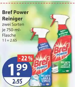 V Markt Bref power reiniger kalk & schmutz Angebot