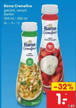 Netto Marken-Discount Rama Cremefine Angebot