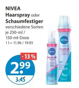 V Markt Nivea haarspray Angebot