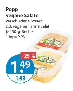 V Markt Popp vegane salate Angebot