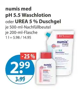 V Markt Numis med ph 5.5 waschlotion Angebot