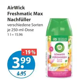 V Markt Airwick freshmatic max nachfüller Angebot