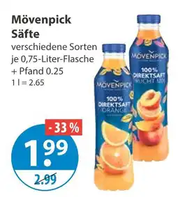 V Markt Mövenpick säfte orange Angebot