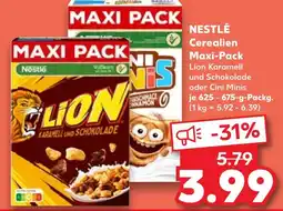 Kaufland Nestlé lion karamell und schokolade Angebot