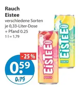 V Markt Rauch eistee peach Angebot