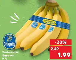 Kaufland Chiquita costa-rican bananen Angebot