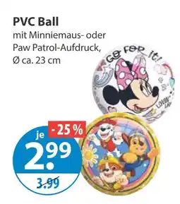 V Markt Pvc ball Angebot