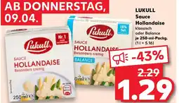 Kaufland Lukull sauce hollandaise klassisch Angebot
