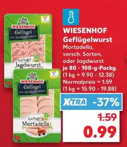 Kaufland Wiesenhof geflügelwurst mortadella Angebot