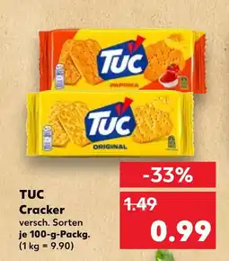 Kaufland Tuc cracker paprika Angebot