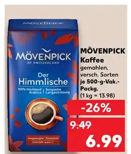 Kaufland Mövenpick der himmlische kaffee Angebot