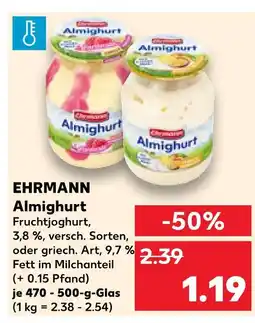 Kaufland Ehrmann almighurt Angebot