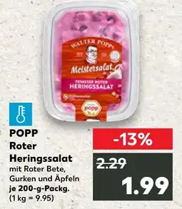 Kaufland Popp roter heringssalat Angebot