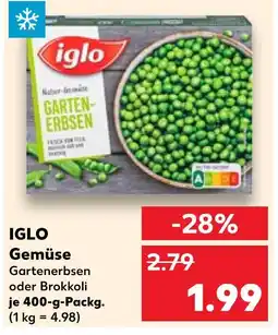 Kaufland Iglo gartenerbsen Angebot
