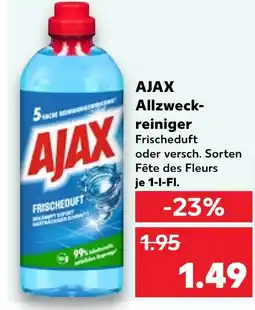 Kaufland Ajax allzweckreiniger frischeduft Angebot