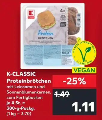 Kaufland K-classic proteinbrötchen Angebot