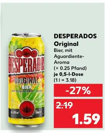 Kaufland Desperados original Angebot