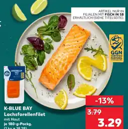 Kaufland K-blue bay lachsforellenfilet Angebot