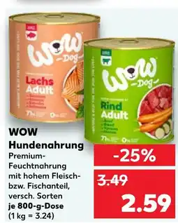 Kaufland Wow lachs adult Angebot