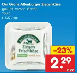 Netto Marken-Discount Der Grüne Altenburger Ziegenkäse Angebot
