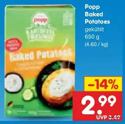 Netto Marken-Discount Popp Baked Potatoes Angebot