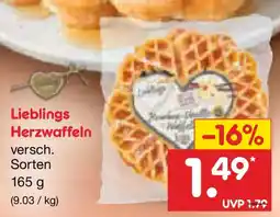 Netto Marken-Discount Lieblings Herzwaffeln Angebot