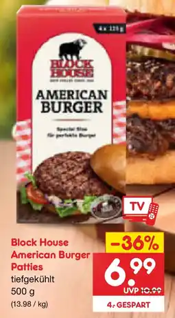 Netto Marken-Discount Block House American Burger Patties Angebot