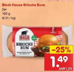 Netto Marken-Discount Block House Brioche Buns 2er Angebot